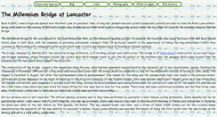 Desktop Screenshot of lunemillenniumbridge.info